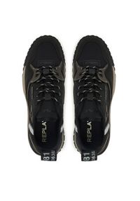 Replay - REPLAY Sneakersy GMSF7.000.C0001T Czarny. Kolor: czarny. Materiał: skóra #4