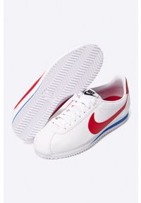 Nike Sportswear - Buty Classic Cortez. Nosek buta: okrągły. Kolor: biały. Model: Nike Cortez #3