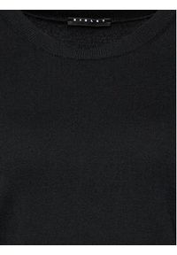 Sisley Sweter 14ETM100F Czarny Regular Fit. Kolor: czarny. Materiał: wiskoza #8