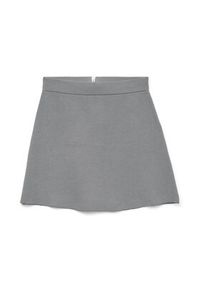 Vero Moda Spódnica mini Saba 10325944 Szary Regular Fit. Kolor: szary. Materiał: syntetyk