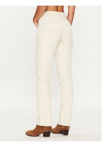 Pepe Jeans Jeansy Mary PL204164 Écru Straight Fit