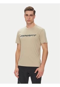 Dynafit Koszulka techniczna Traverse 2 08-0000070670 Beżowy Regular Fit. Kolor: beżowy. Materiał: syntetyk
