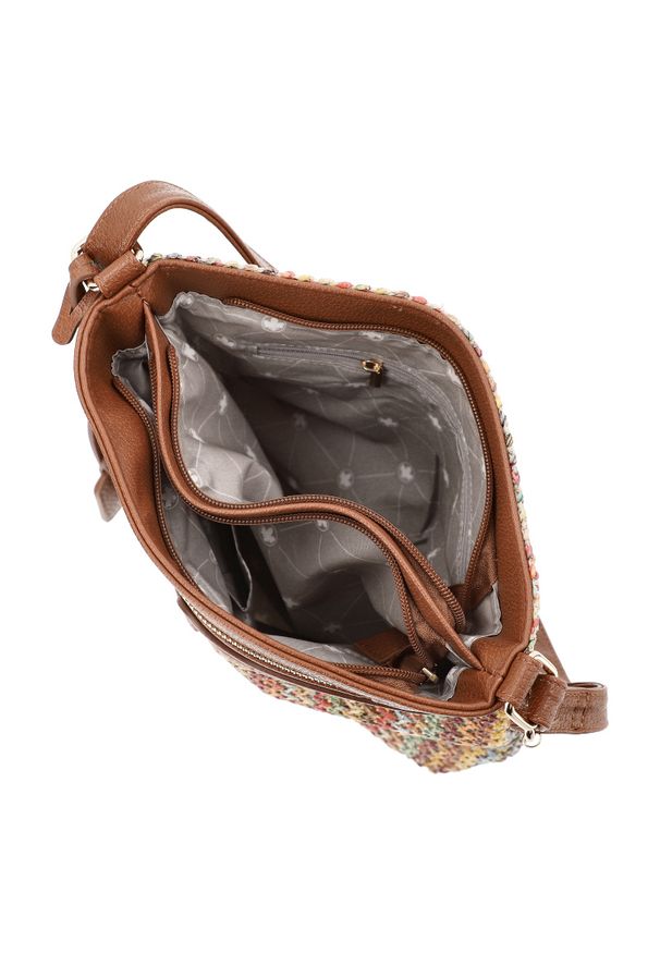 Multi Stylowa Torebka Damska Rieker. Materiał: skórzane. Styl: elegancki