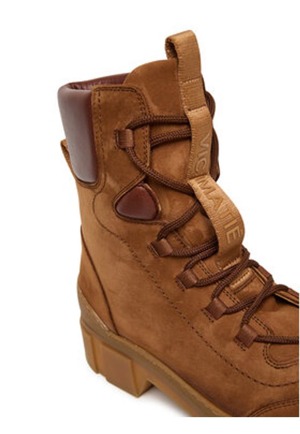 Vic Matié Trzewiki 1H4002D V14BR6BS27 Brązowy. Kolor: brązowy. Materiał: skóra