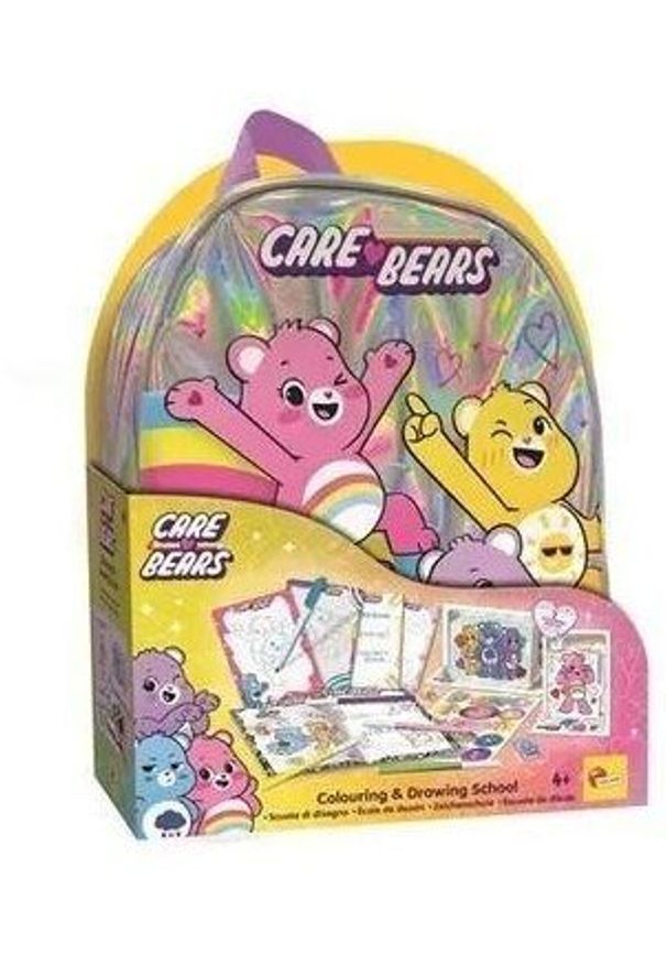 Lisciani LISCIANI TROSKLIWE MISIE PLECAK ZE SZKOŁĄ RYSOWANIA