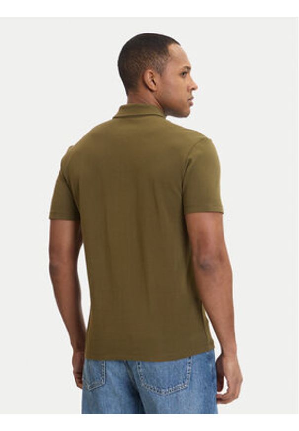 Napapijri Polo Ealis NP0A4H8B Zielony Regular Fit. Typ kołnierza: polo. Kolor: zielony. Materiał: bawełna