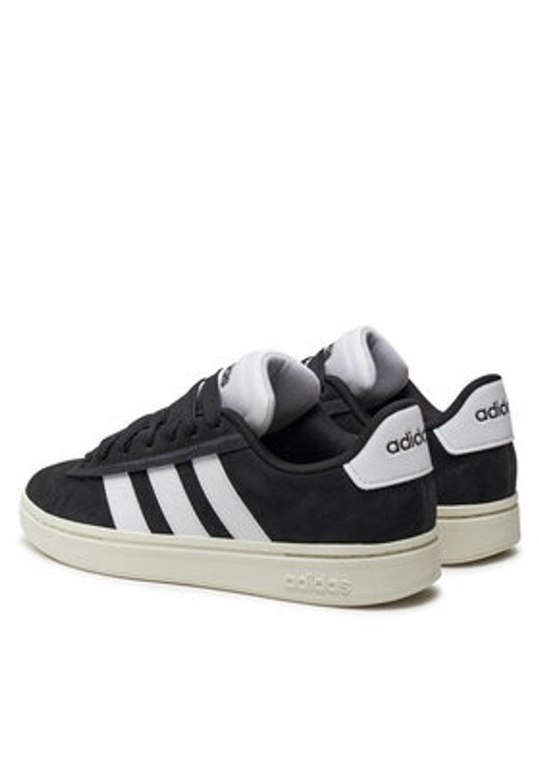 Adidas - adidas Sneakersy Grand Court Alpha JH7235 Czarny. Kolor: czarny. Materiał: skóra