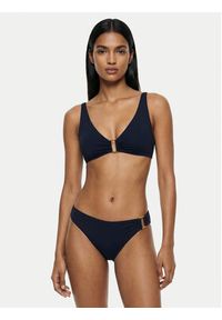 Lauren Ralph Lauren - LAUREN RALPH LAUREN Dół od bikini 20601051 Granatowy. Kolor: niebieski. Materiał: syntetyk #4
