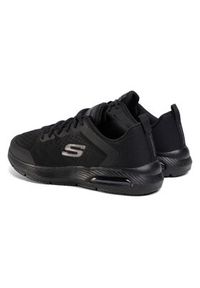 skechers - Skechers Sneakersy Pelland 52559/BBK Czarny. Kolor: czarny. Materiał: materiał #5