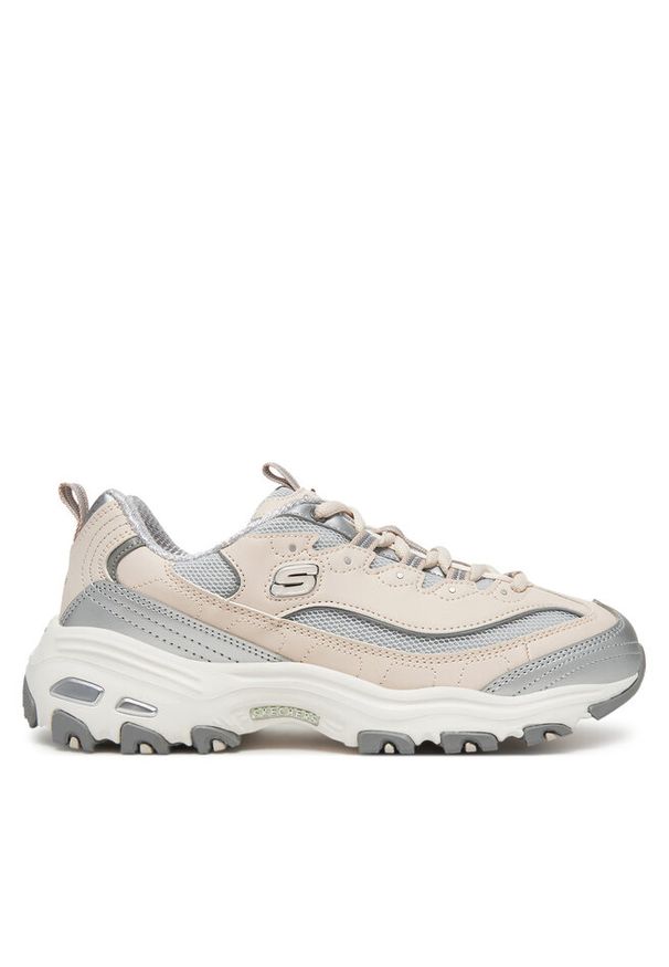 skechers - Sneakersy Skechers. Kolor: beżowy