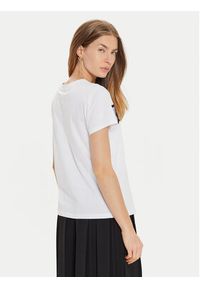 TwinSet - TWINSET T-Shirt 242TT2290 Biały Regular Fit. Kolor: biały. Materiał: bawełna