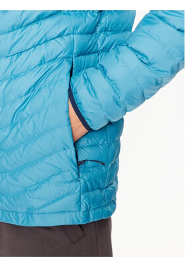 columbia - Columbia Kurtka przejściowa Westridge™ Down Hooded Jacket Niebieski Regular Fit. Kolor: niebieski. Materiał: syntetyk