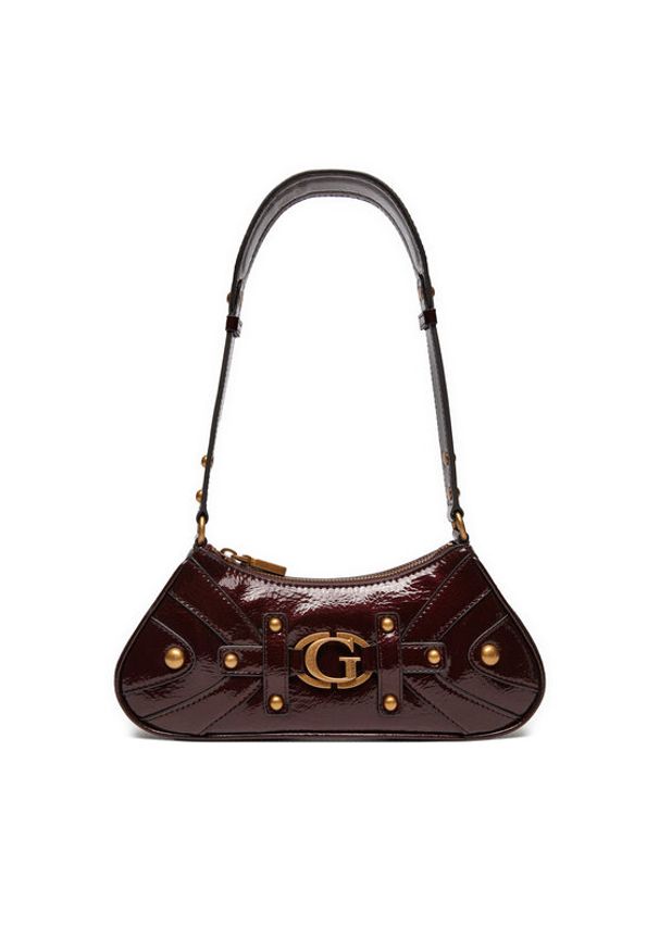 Guess Torebka HWTB93 48720 Bordowy. Kolor: czerwony. Materiał: skórzane