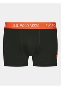U.S. Polo Assn. Komplet 3 par bokserek 80253 Czarny. Kolor: czarny. Materiał: bawełna #4