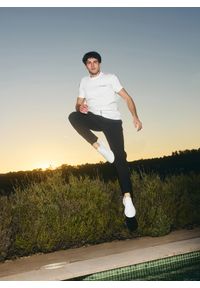 Pako Lorente - PAKO LORENTE – Biały t-shirt męski. Kolor: czarny, niebieski, biały. Materiał: bawełna #2