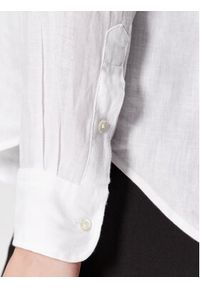 Polo Ralph Lauren Koszula 211920516006 Biały Relaxed Fit. Typ kołnierza: polo. Kolor: biały. Materiał: len #3