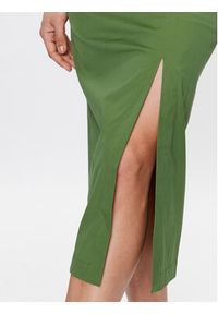 Marella Spódnica ołówkowa Abba 2331010432 Zielony Regular Fit. Kolor: zielony. Materiał: bawełna