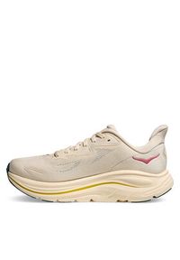 HOKA - Hoka Buty do biegania Clifton 10 1162031 Écru. Kolor: kremowy. Materiał: materiał #8