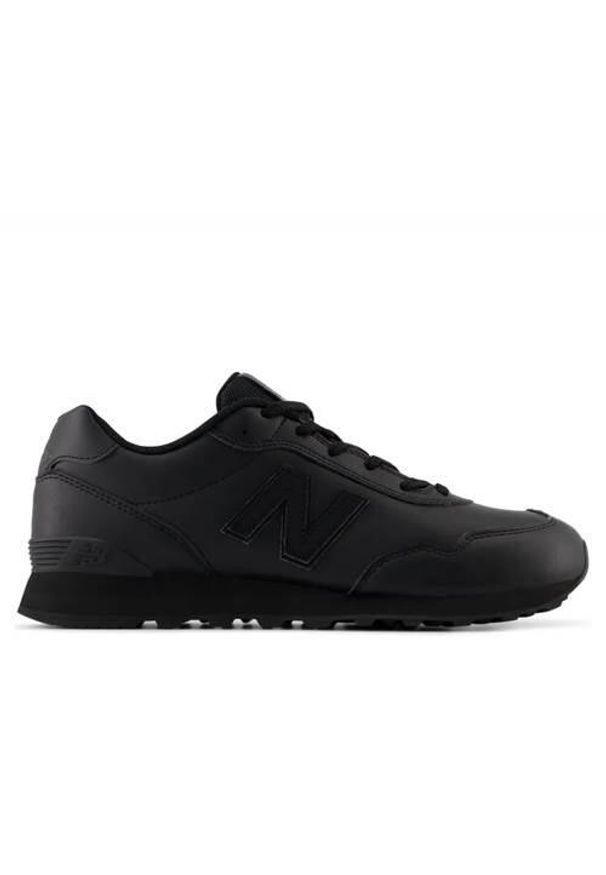Buty do chodzenia męskie New Balance Nb 515. Zapięcie: sznurówki. Kolor: czarny. Materiał: materiał, syntetyk, tkanina. Szerokość cholewki: normalna. Sport: turystyka piesza