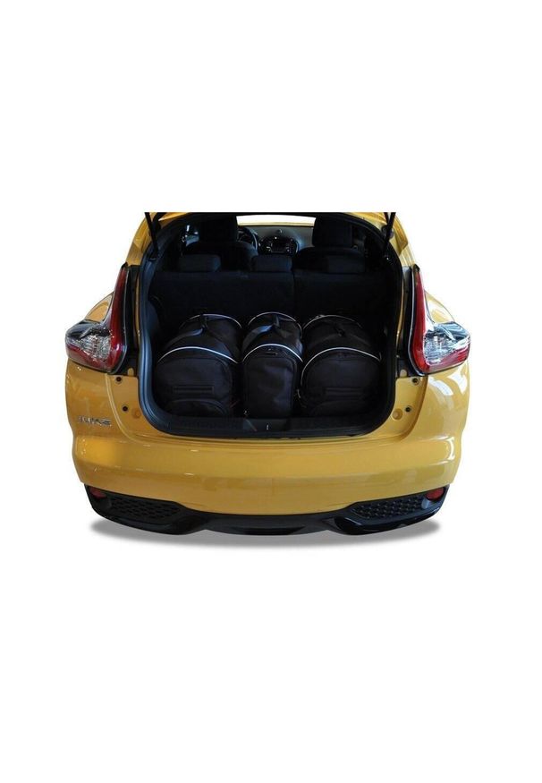 KJUST - Torby Do Bagażnika Nissan Juke 2010-2019 3Szt Kjust. Kolor: czarny. Styl: sportowy