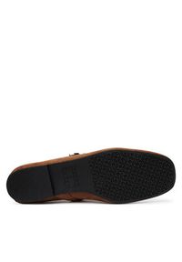 Tommy Jeans Baleriny Tjw Ballerina Suede EN0EN03067 Brązowy. Kolor: brązowy. Materiał: zamsz, skóra #2
