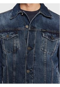 Guess Kurtka jeansowa Dillon M2GXN1 D4HW3 Granatowy Regular Fit. Kolor: niebieski. Materiał: bawełna