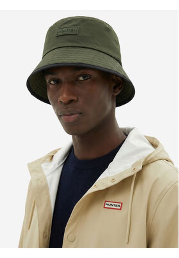 Hunter Kapelusz HTR-U3-001-SS25 Khaki. Kolor: brązowy. Materiał: poliamid, nylon