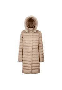 Geox - Kurtka GEOX W BETTANIE Brązowy. Kolor: brązowy. Materiał: tkanina #1