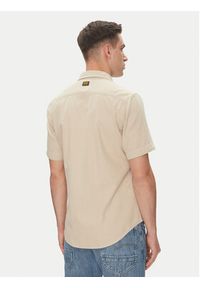 G-Star RAW - G-Star Raw Koszula Marine D19751-D454 Beżowy Slim Fit. Kolor: beżowy. Materiał: bawełna. Styl: marine #5