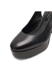 Gino Rossi - GINO ROSSI Czółenka COSENZA-110447 Czarny. Kolor: czarny. Materiał: skóra #7