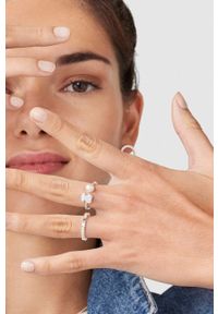 Tous pierścionek srebrny. Materiał: srebrne. Kolor: srebrny #2