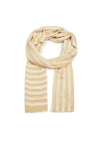 TOMMY HILFIGER - Tommy Hilfiger Szal Essential Flag AW0AW16031 Beżowy. Kolor: beżowy