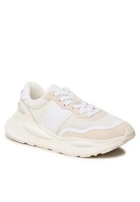 Tommy Jeans Sneakersy Runner EM0EM01170 Beżowy. Kolor: beżowy. Materiał: materiał #2