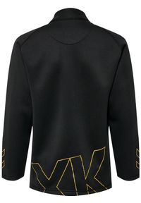 Dziecięca bluza dresowa zapinana na zamek Hummel Cima XK. Kolor: czarny. Materiał: dresówka