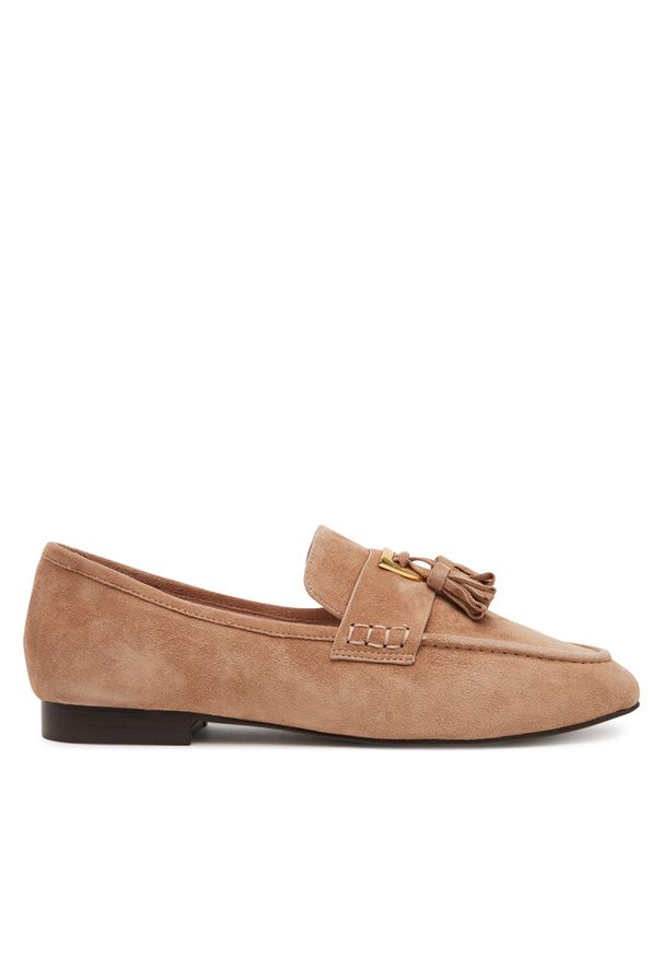Loafersy Coccinelle. Kolor: beżowy
