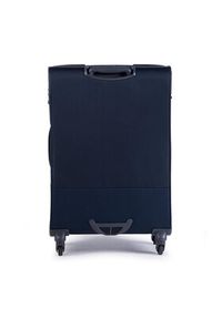 Samsonite Walizka średnia Base Boost 79201-1598-1CNU Granatowy. Kolor: niebieski. Materiał: materiał #5