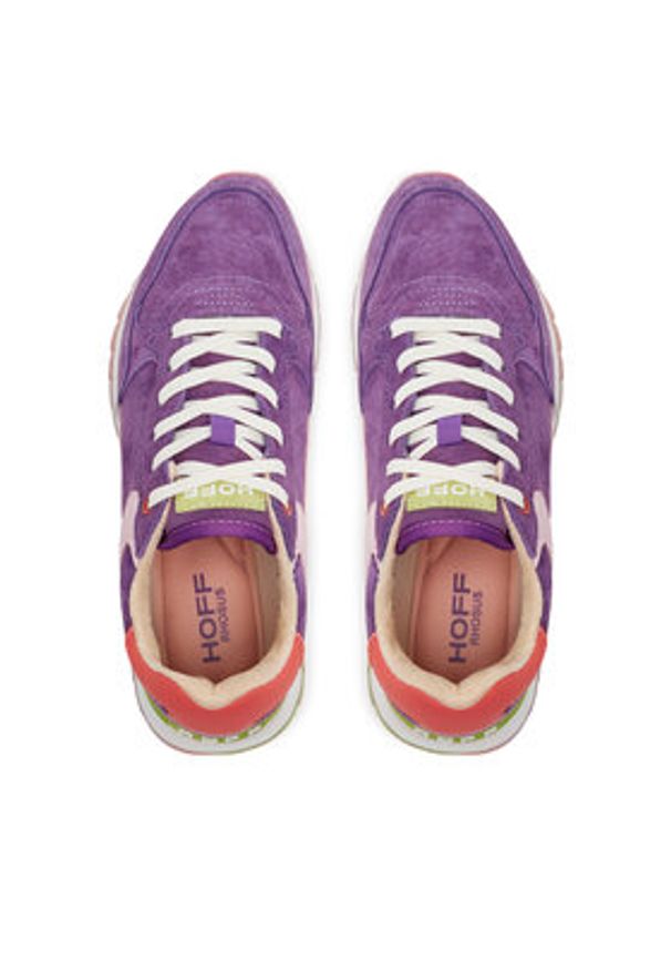 HOFF Sneakersy Rhosus 12502030 Fioletowy. Kolor: fioletowy. Materiał: skóra