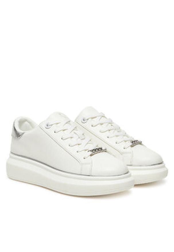 Aldo Sneakersy Tahlea 13934177 Biały. Kolor: biały. Materiał: skóra
