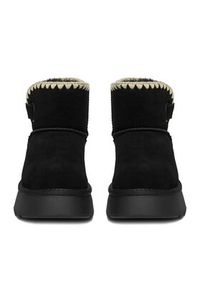Badura Śniegowce EO-ANGELA-TS6296-01 Czarny. Kolor: czarny. Materiał: skóra, zamsz #5