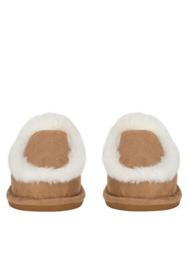 Home & Relax Kapcie HR-01 Beżowy. Kolor: beżowy. Materiał: materiał