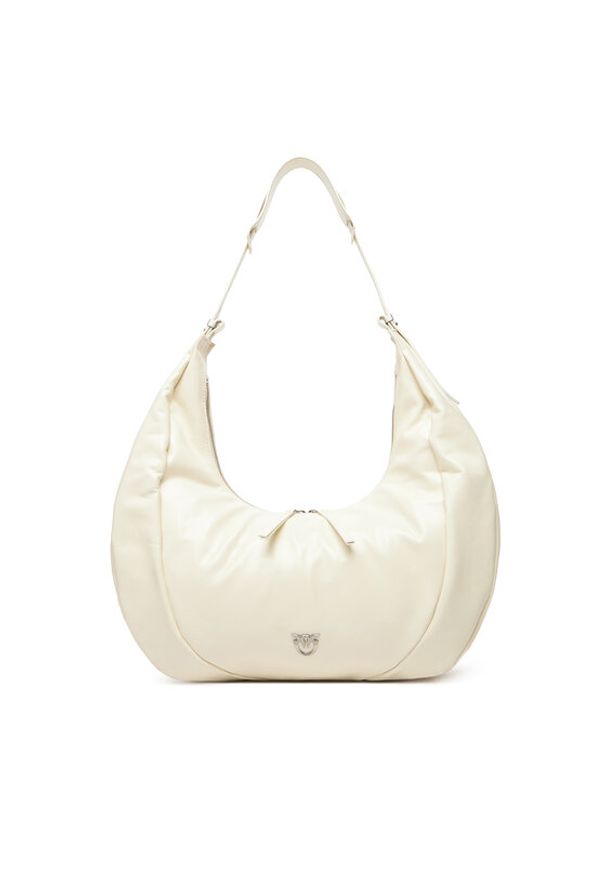 Pinko - PINKO Torebka Slouchy Hobo Big PE 25 PLTT 104295 A26J Écru. Materiał: skórzane