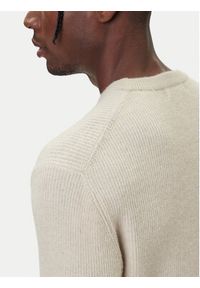 Guess Sweter M5BR20 Z0482 Beżowy Regular Fit. Kolor: beżowy. Materiał: syntetyk