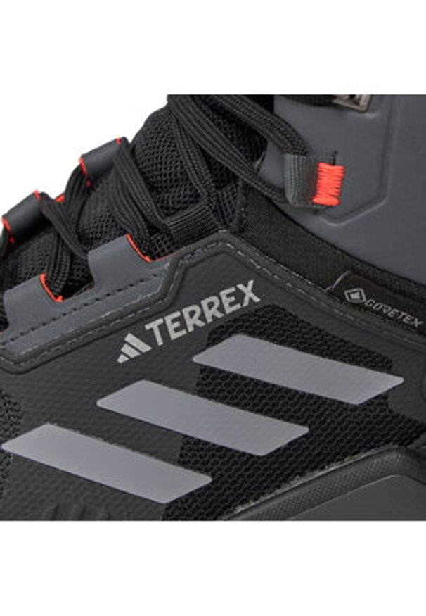 Adidas - adidas Trekkingi Terrex Swift R3 Mid GORE-TEX Hiking Shoes HR1308 Czarny. Kolor: czarny. Materiał: materiał. Technologia: Gore-Tex. Model: Adidas Terrex. Sport: turystyka piesza
