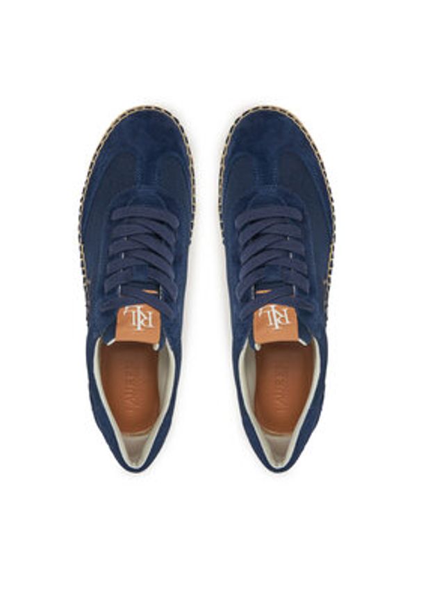 Lauren Ralph Lauren - LAUREN RALPH LAUREN Espadryle Luize 802959231001 Granatowy. Kolor: niebieski. Materiał: zamsz, skóra