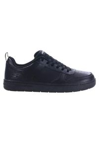 skechers - Buty do chodzenia dla dzieci Skechers Smooth Street-genzo. Kolor: czarny. Materiał: syntetyk, materiał. Szerokość cholewki: normalna. Model: Skechers Sport. Sport: turystyka piesza