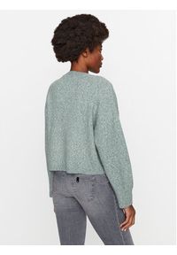 Vero Moda Sweter 10291696 Zielony Regular Fit. Kolor: zielony. Materiał: syntetyk