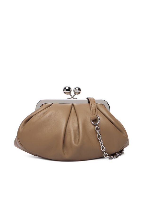 Weekend Max Mara Torebka 2615511164600 Brązowy. Kolor: brązowy. Materiał: skórzane