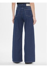 Calvin Klein Jeansy High Rise Wide - Mid Blue K20K206304 Granatowy Relaxed Fit. Kolor: niebieski #5