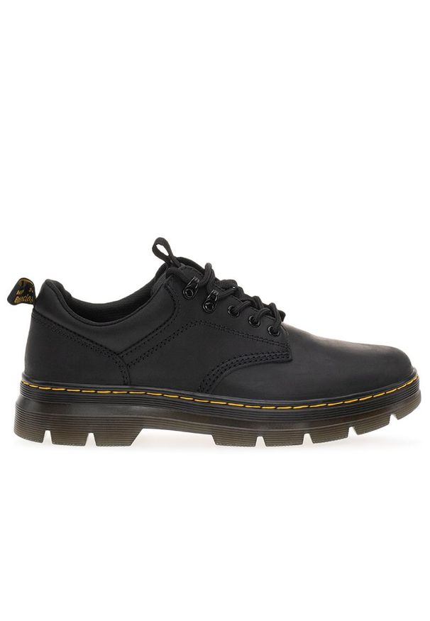 Dr. Martens - Buty Dr Martens Reeder Wyoming Leather Utility 27104001 - czarne. Zapięcie: sznurówki. Kolor: czarny. Materiał: skóra. Szerokość cholewki: normalna