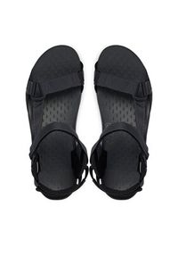 Jack Wolfskin Sandały Ridge A65589 Czarny. Kolor: czarny. Materiał: materiał #2